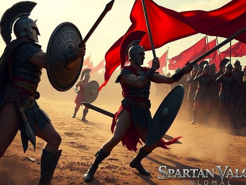 Spartan Valor Battle Scene